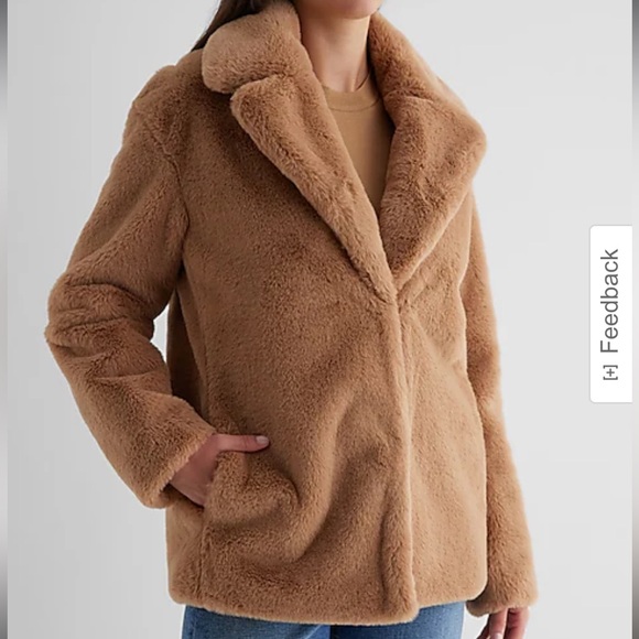 Express Faux Fur Coat XL NWT - Picture 8 of 10